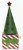 20" Green and Red Musical Rotating Christmas Cone Tree Tabletop Decor - IMAGE 1