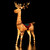 Lighted Standing Reindeer Outdoor Christmas Decoration - 60" - IMAGE 3