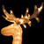 Lighted Standing Reindeer Outdoor Christmas Decoration - 60" - IMAGE 6