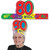 Unisex Adjustable Look Who's 100 Adult Costume Party Headband - One Size- Multi-Color - Pack of 24 - IMAGE 1