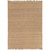 8' x 11' Rural Retreat Tan Brown Reversible Hand Woven Jute Area Throw Rug - IMAGE 1