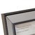 Dotted Mirrored Picture Frame - for 6" x 4" Photo - 8" - Black and Silver - IMAGE 4