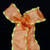 Orange and Yellow Wired Samoa Ribbon 1.5" x 54 Yards - IMAGE 1