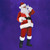 Red and White Santa Claus Men Christmas Costume Suit - XL - IMAGE 3