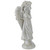 9.75" Ivory Standing Angel with Floral Crown Outdoor Garden Statue - IMAGE 3