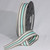 Blue and Gray Striped Grosgrain Craft Ribbon 1.5" x 55 Yards - IMAGE 1