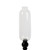 Pedestal-Style Glass Vase - 23.75" - Clear and Black - IMAGE 4