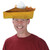 Pack of 6 Beige Pumpkin Pie with Whip Cream Topping Hat Party Decoration - One Size - IMAGE 1