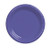 Solid Disposable Round Party Luncheon Plates - 7" - Purple - Club Pack of 240 - IMAGE 1