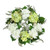 Hydrangea and Berry Artificial Floral Wreath, White 24-Inch - IMAGE 1