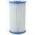 9.75" White and Blue Swimming Pool Replacement Filter Cartridge - IMAGE 1