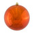 Shiny Burnt Orange Shatterproof Christmas Ball Ornament 2.75" (70mm) - IMAGE 1