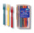 Club Pack of 360 Red and Yellow Festive Party Pick Two-Prong Cocktail Forks 4" - IMAGE 1