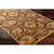 8' x 11' Brown and Ivory Contemporary Hand Tufted Floral Rectangular Wool Area Throw Rug