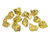 Club Pack of 24 Gold Solid Nugget Tabletop Decor 5.75" - IMAGE 1