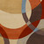 6' x 6' Green and Brown Spheres Hand Tufted Square Area Throw Rug - IMAGE 4