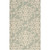 5' x 8' Floral Sea Green and Beige Hand Hooked Outdoor Area Throw Rug - IMAGE 1