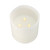 6" White Battery Operated Flameless LED Lighted 3-Wick Flickering Wax Christmas Pillar Candle - IMAGE 2