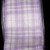 Lavender Purple and White Plaid Wired Craft Ribbon 2.5" x 40 Yards - IMAGE 1