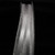 Silver Striped Organdy Margaritte Craft Ribbon 0.5" x 120 Yards - IMAGE 1