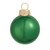 Green Pearl Finish Glass Christmas Ball Ornaments 7" (180mm) - IMAGE 1