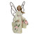 Set of 4 January Monthly Angel Carnation Figurines #49301 - IMAGE 1