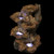 21.75" LED Lighted Wood Design Outdoor Garden Water Fountain - IMAGE 3