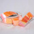 Orange Contemporary Iridescent Wired Craft Ribbon 1.5" x 54 Yards - IMAGE 2