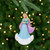 Glittered Ice Palace Snow Princess Christmas Ornament - 4.75" - IMAGE 1