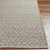 2' x 3' Contemporary Imperial Blue and Pastel Gray Hand Woven Area Throw Rug - IMAGE 3