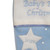 20" Blue "Baby's First Christmas" Velveteen Snowman Angel Christmas Stocking - IMAGE 3