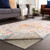 Gray Premium Felted Round Pad for a 6' Area Throw Rug - IMAGE 6