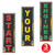 Racing Party Cutout Signs Party Wall Decoration Props - 20" - Multicolor - Pack of 36 - IMAGE 5
