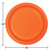 Club Pack of 240 Sunkissed Orange Paper Party Banquet Dinner Plates 10" - IMAGE 2