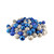 100ct Silver and Blue Shatterproof 3-Finish Christmas Ball Ornaments 2.5" (60mm) - IMAGE 3