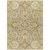8' x 11' Cornelian Dove Gray and Green Contemporary Hand Tufted Wool Area Throw Rug - IMAGE 1