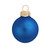 40ct Blue Matte Finish Glass Christmas Ball Ornaments 1.5" (40mm) - IMAGE 1