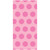 Club Pack of 240 Candy Pink Two-Tone Polka Dot Bags 11.25" - IMAGE 1