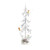 LED Lighted  Icicle Tree with Birds Christmas Decoration - 11.5" - Set of 2 - IMAGE 1