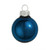Shiny Finish Glass Christmas Ball Ornament - 7" (180mm) - Midnight Blue - IMAGE 1