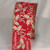 Red and Gold Joy Print Wired Ribbon 2.5" x 20 Yards - IMAGE 1