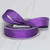 Set of 4 Purple Sparkly Taffeta Woven Edge Craft Ribbon 1" x 108 Yards - IMAGE 2