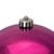 Magenta Pink Shiny Shatterproof Christmas Ball Ornament 8" (200mm) - IMAGE 3