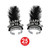 Happy New Year Velvet Party Favor Kit - Black - Pack of 280 - IMAGE 3