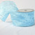 Light Blue Crinkled Solid Wired Craft Ribbon 6" x 27 Yards - IMAGE 2