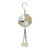 6.75" Gold Vintage Crystal and Pearl Dangling Tassel Christmas Ornament - IMAGE 2