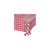 Club Pack of 12 Red and White Gingham Table Covers 108" - IMAGE 1