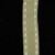 Green Grosgrain Stitch Edge Wired Craft Ribbon 0.25" x 44 Yards - IMAGE 1