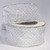 Shimmering Silver Semi Sheer Brooklyn Wired Craft Ribbon 3" x 20 Yards - IMAGE 2