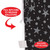 Balloon Drop Bag Party Accessory - 36" - Black and Silver - Pack of 12 - IMAGE 4